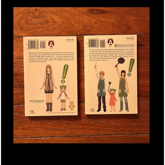 YOTSUBA &! MANGA Paperback Volumes 1, 2, 3, 9, 10 Kiyohiko Azuma ENGLISH 5-Books - Picture 14 of 16